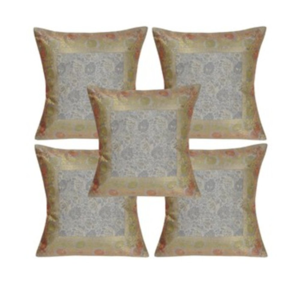 4 Silk cushion covers